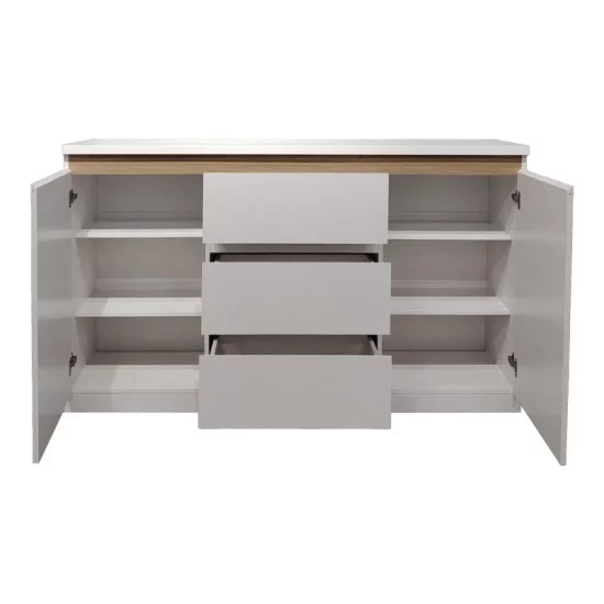 Μπουφές Chiemo  λευκό 160x40x93.6εκ