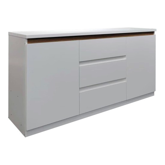 Μπουφές Chiemo  σε φυσική απόχρωση 160x40x93.6εκ