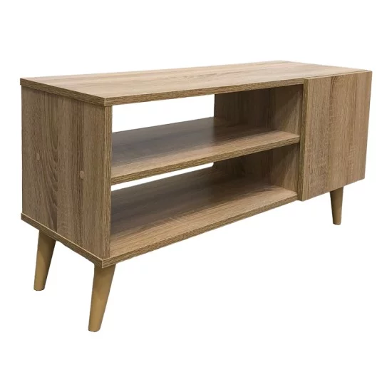 Έπιπλο τηλεόρασης Orianne  σε sonoma απόχρωση 90x32x46εκ