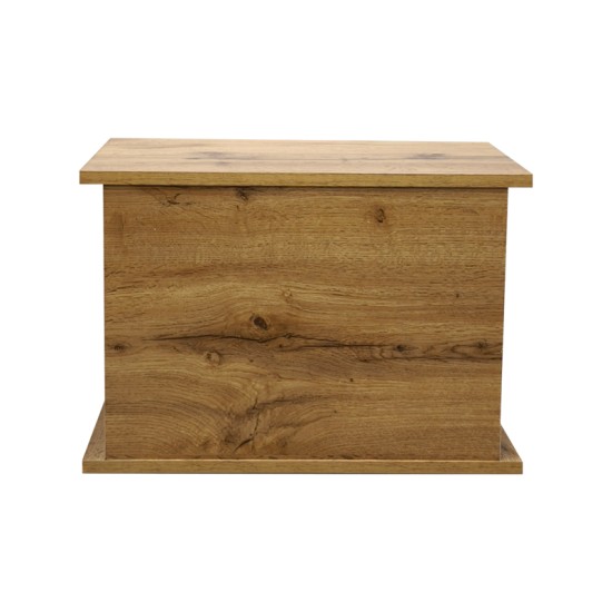 Τραπέζι σαλονιού Nuvele  γκρι-sonoma 90x50x35εκ