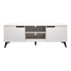 Έπιπλο τηλεόρασης Kemvio   sonoma-λευκό 150x38x44εκ