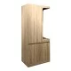 Έπιπλο εισόδου Feby   sonoma 80x50.5x190εκ