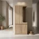 Έπιπλο εισόδου Feby   sonoma 80x50.5x190εκ