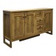 Μπουφές Beles  sonoma 160x40x93.5εκ