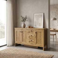 Μπουφές Beles  sonoma 160x40x93.5εκ