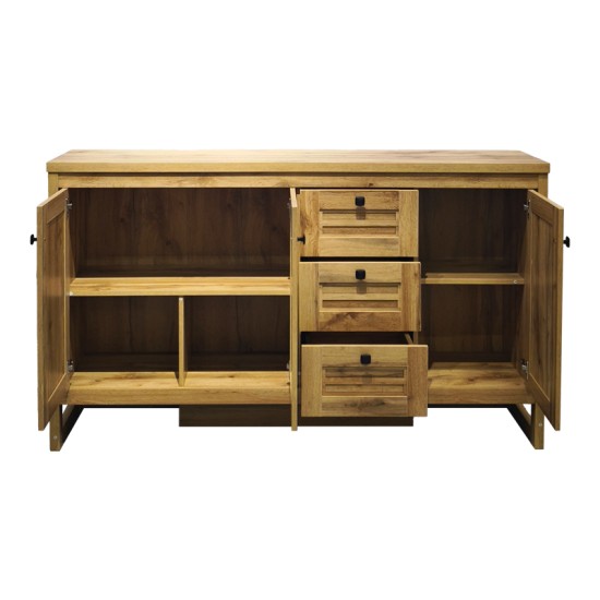 Μπουφές Beles  sonoma 160x40x93.5εκ