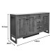 Μπουφές Beles  sonoma 160x40x93.5εκ