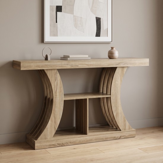 Κονσόλα Conde  sonoma 160x30x90εκ