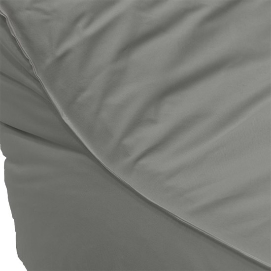 Πουφ ξαπλώστρα Leandro  αδιάβροχο ανθρακί