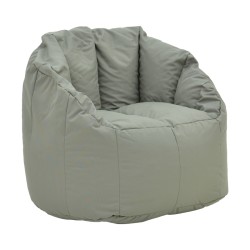 Πολυθρόνα Kerlon  αδιάβροχο σε γκρι απόχρωση Φ80x65εκ