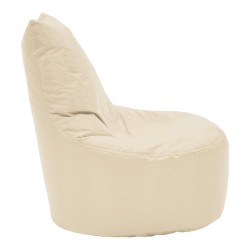 Πουφ πολυθρόνα Norm PRO  αδιάβροχο μπεζ 65x65x80εκ