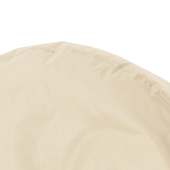 Πουφ πολυθρόνα Norm PRO  αδιάβροχο μπεζ 65x65x80εκ