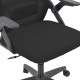 Καρέκλα γραφείου Peja mesh ύφασμα μαύρο 58x60x107-117εκ Καρέκλα γραφείου Peja mesh ύφασμα μαύρο 58x60x107-117εκ
