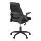 Καρέκλα γραφείου Reji mesh ύφασμα μαύρο 58x60x89-99εκ Καρέκλα γραφείου Reji mesh ύφασμα μαύρο 58x60x89-99εκ