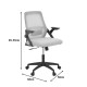 Καρέκλα γραφείου Reji mesh ύφασμα μαύρο 58x60x89-99εκ Καρέκλα γραφείου Reji mesh ύφασμα μαύρο 58x60x89-99εκ