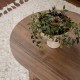 Τραπέζι σαλονιού Tabletod  σε καρυδί απόχρωση 119x60x40εκ