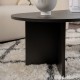 Τραπέζι σαλονιού Tabletod  σε μαύρη απόχρωση 119x60x40εκ