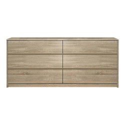 Συρταριέρα Kuanger  mdf σε φυσική απόχρωση 120x40x70εκ