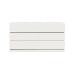 Συρταριέρα Kuanger  mdf σε λευκή απόχρωση 120x40x70εκ