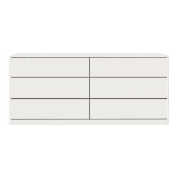 Συρταριέρα Kuanger  mdf σε λευκή απόχρωση 120x40x70εκ Model: 072-000112