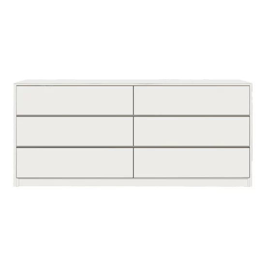 Συρταριέρα Kuanger  mdf σε λευκή απόχρωση 120x40x70εκ