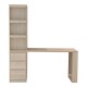 Γραφείο με βιβλιοθήκη Cliner  sonoma 140x50x180εκ