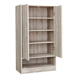 Παπουτσοθήκη Ντουλάπι Lemba  sonoma 80x33x120εκ