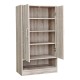 Παπουτσοθήκη Ντουλάπι Lemba  sonoma 80x33x120εκ