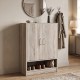 Παπουτσοθήκη Ντουλάπι Lemba  sonoma 80x33x120εκ