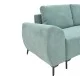 Kαναπές κρεβάτι τριθέσιος αναστρέψιμος Settee ύφασμα με αποθηκευτικό χώρο σε σιέλ απόχρωση 286x204x93εκ Kαναπές κρεβάτι τριθέσιος αναστρέψιμος Settee ύφασμα με αποθηκευτικό χώρο σε σιέλ απόχρωση 286x204x93εκ