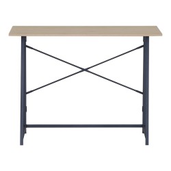 Γραφείο εργασίας Siklo  πτυσσόμενο oak- μαύρο μέταλλο 100x46x75.5εκ