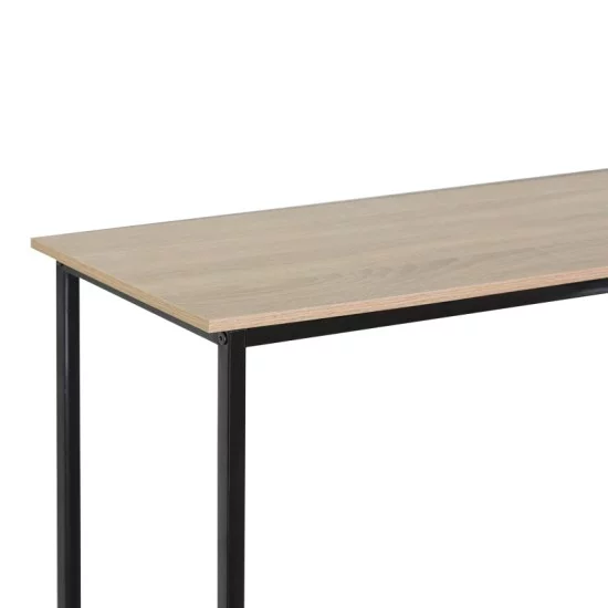 Κονσόλα Shima  2τεμ. oak- μαύρο μέταλλο 106x35x81εκ