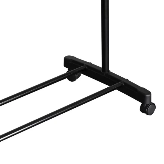 Κρεμάστρα δαπέδου Wizak  μαύρο μέταλλο 74.5x41,5x157εκ