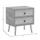 Κομοδίνο Oslo sonoma 50x39x55εκ Κομοδίνο Oslo sonoma 50x39x55εκ