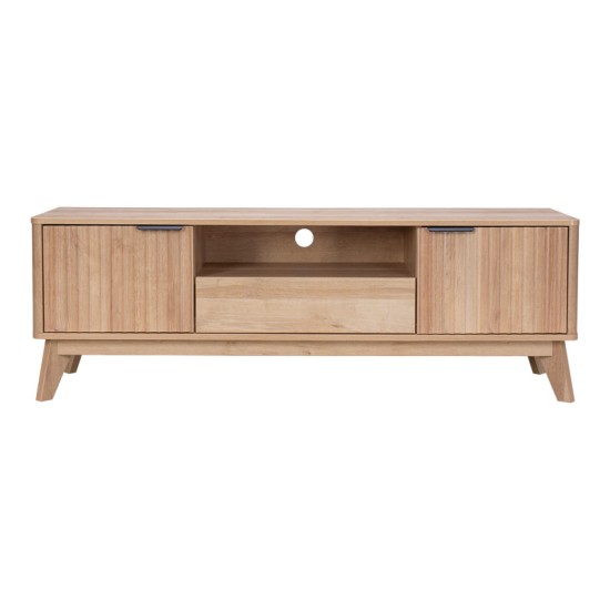 Έπιπλο τηλεόρασης Hamea mdf σε φυσική απόχρωση 145x39,5x49εκ Έπιπλο τηλεόρασης Hamea mdf σε φυσική απόχρωση 145x39,5x49εκ