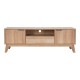 Έπιπλο τηλεόρασης Hamea mdf σε φυσική απόχρωση 145x39,5x49εκ Έπιπλο τηλεόρασης Hamea mdf σε φυσική απόχρωση 145x39,5x49εκ