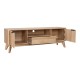 Έπιπλο τηλεόρασης Hamea mdf σε φυσική απόχρωση 145x39,5x49εκ Έπιπλο τηλεόρασης Hamea mdf σε φυσική απόχρωση 145x39,5x49εκ