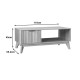 Τραπέζι σαλονιού Hamea  mdf σε φυσική απόχρωση 110x55,2x45εκ
