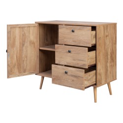 Μπουφές Oslo  σε sonoma απόχρωση 85x39x79εκ