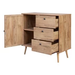 Μπουφές Oslo  σε sonoma απόχρωση 85x39x79εκ