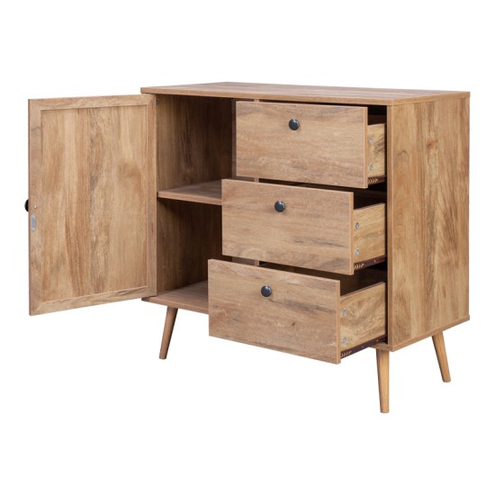 Μπουφές Oslo  σε sonoma απόχρωση 85x39x79εκ