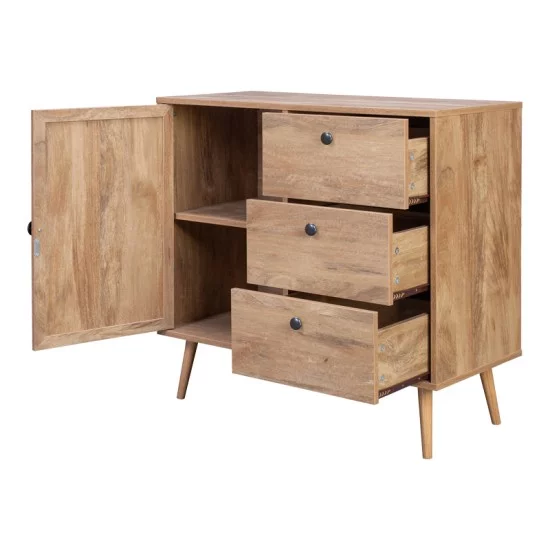 Μπουφές Oslo  σε sonoma απόχρωση 85x39x79εκ