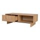 Τραπέζι σαλονιού Jenfia  mdf σε φυσική απόχρωση 110x55x38,5εκ
