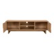 Έπιπλο τηλεόρασης Jenfia  mdf σε φυσική απόχρωση 150x39x45,5εκ