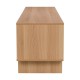 Έπιπλο τηλεόρασης Jenfia  mdf σε φυσική απόχρωση 150x39x45,5εκ