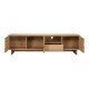 Έπιπλο τηλεόρασης Jenfia  mdf σε φυσική απόχρωση 180x39x45,5εκ
