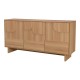Μπουφές Jenfia  mdf σε φυσική απόχρωση 150x39x75,5εκ