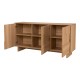 Μπουφές Jenfia  mdf σε φυσική απόχρωση 150x39x75,5εκ