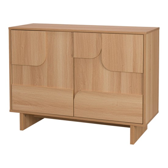Μπουφές Jenfia  mdf σε φυσική απόχρωση 101,2x39x75,5εκ