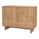 Μπουφές Jenfia  mdf σε φυσική απόχρωση 101,2x39x75,5εκ